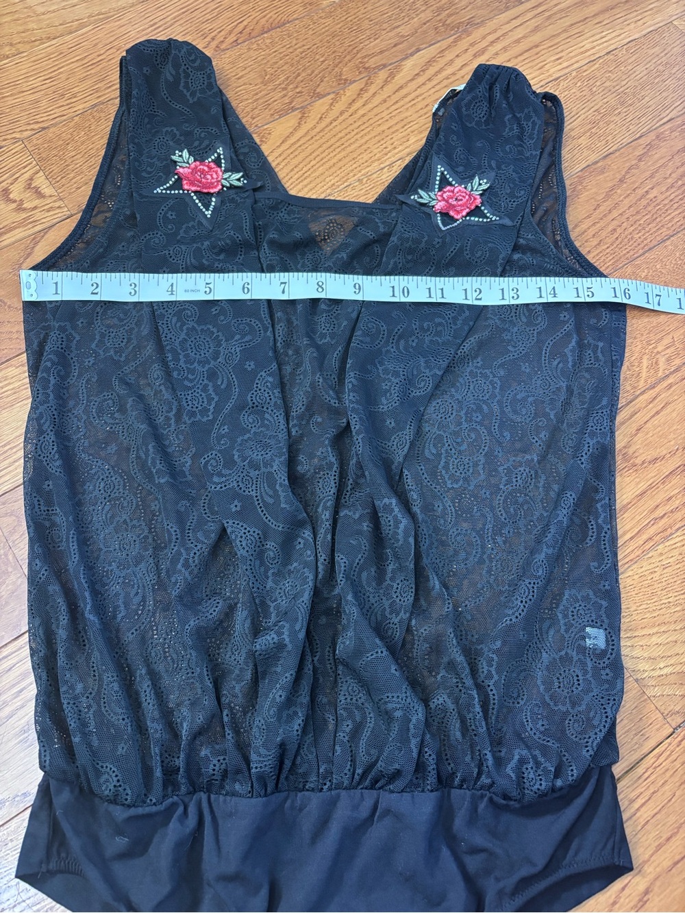 Intimissimi Black Lace Bodysuit - Picture 9 of 11